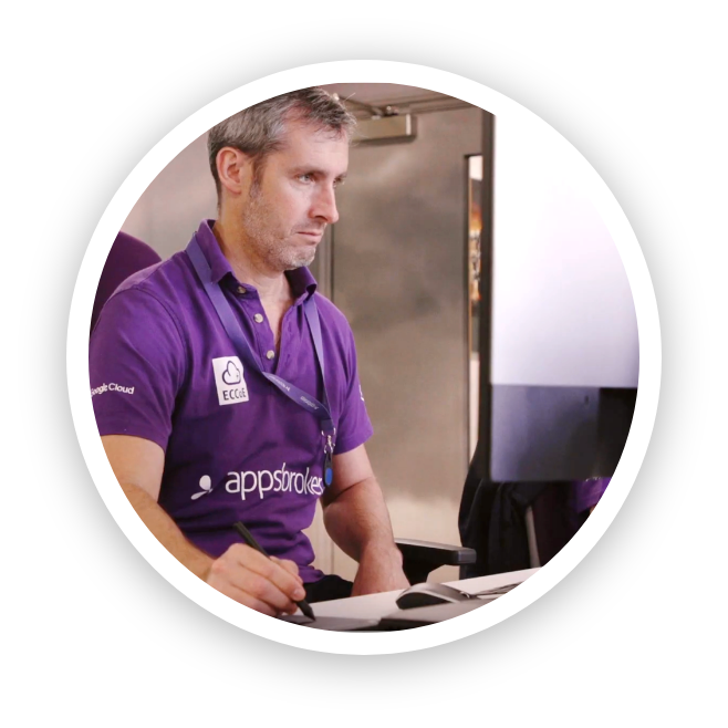 Geoff Newell working at Appsbroker